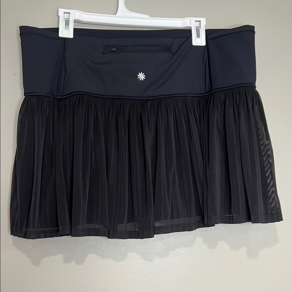 Athleta A-Game Mesh Skort 13.5” Black XL Womwns - Picture 4 of 6